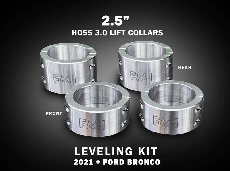 Foutz 2021+ Bronco HOSS 3.0 Spring Collar Lift Kit