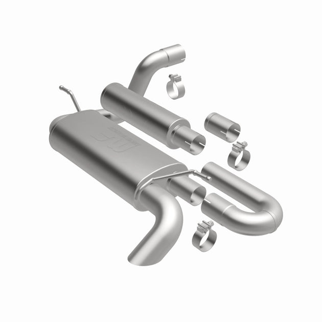 Magnaflow Axle Back Stainless Exhaust System 2018-2024 Jeep Wrangler JL V6 (3.6L)