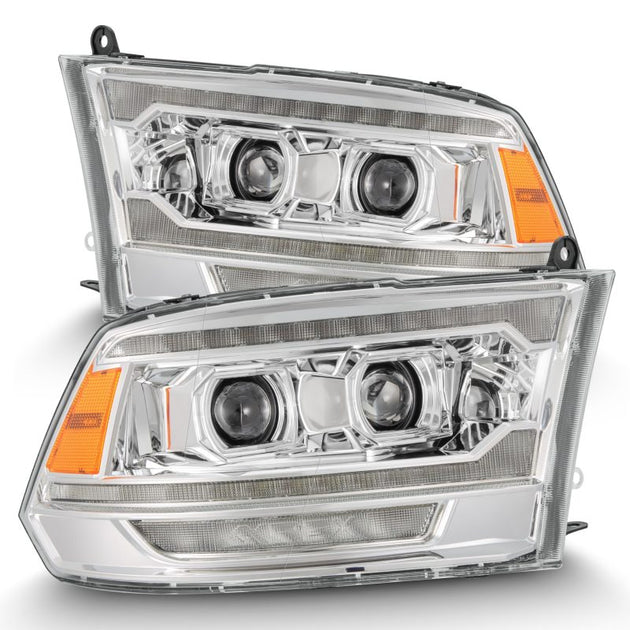 AlphaRex 09-18 Ram 1500 PRO-Series Proj Headlights Chrome W/ Sequentia ...