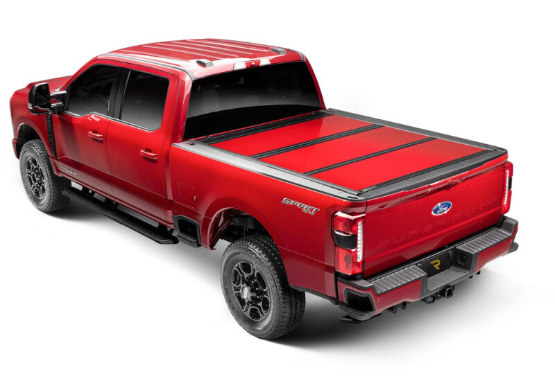 UnderCover 17-20 Ford Super Duty 80.4in Fusion Bed Cover - Magma Red