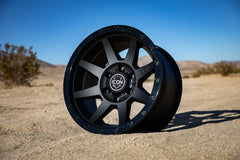 ICON Rebound 18x9 6x5.5 25mm Offset 6in BS 95.1mm Bore Satin Black Wheel