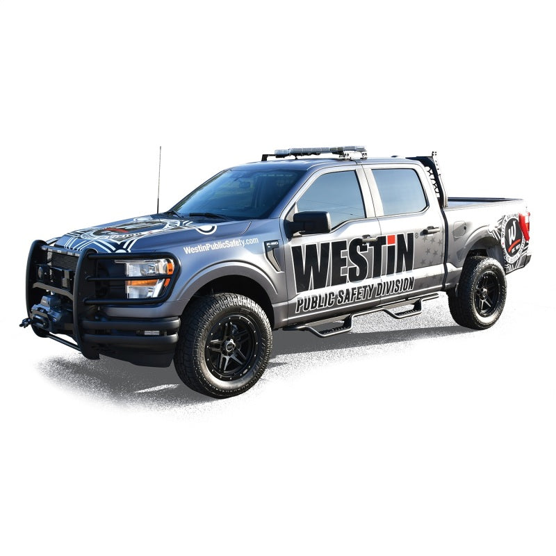 Westin 15-22 Ford F-150 SuperCrew / 17-22 F-250/350 Crew Cab Outlaw Nerf Step Bars