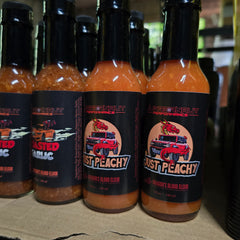 JP Hot Sauce JUST PEACHY - Dragon's Blood Elixir - SHOP LOCAL