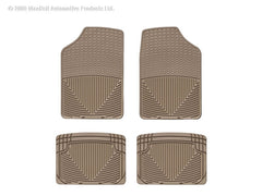 WT Rubber Mats - Rear - Tan