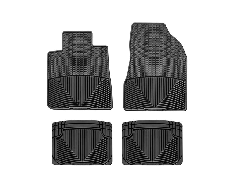 WT Rubber Mats - Rear - Blk