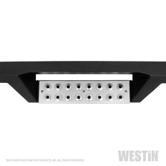 Westin 07-18 Jeep Wrangler JK 2dr. HDX Stainless Drop Nerf Step Bars - Tex. Blk