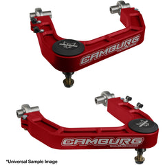 Camburg 19-23 Ford Ranger KINETIK Performance Billet Uniball Upper Arms - Red