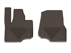 WeatherTech 2018+ Lincoln Navigator / Navigator L Front Rubber Mats - Cocoa