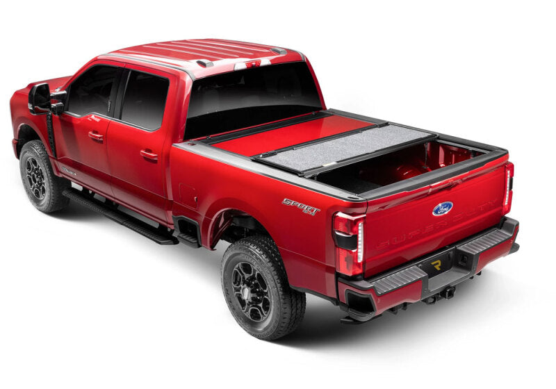 UnderCover 17-24 Ford Super Duty 80.4in Fusion Bed Cover - Race Red