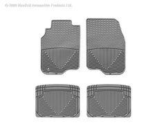 WT Rubber Mats - Rear - Grey