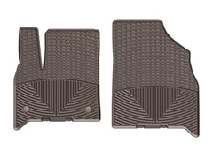 WeatherTech 2018+ Chevrolet Traverse Front Rubber Mats - Cocoa