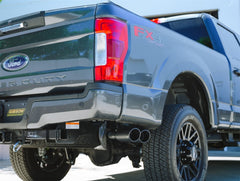 Gibson 2019 Ford F250 Super Duty 6.2L Black Elite Cat-Back Dual Sport Exhaust System - Stainless