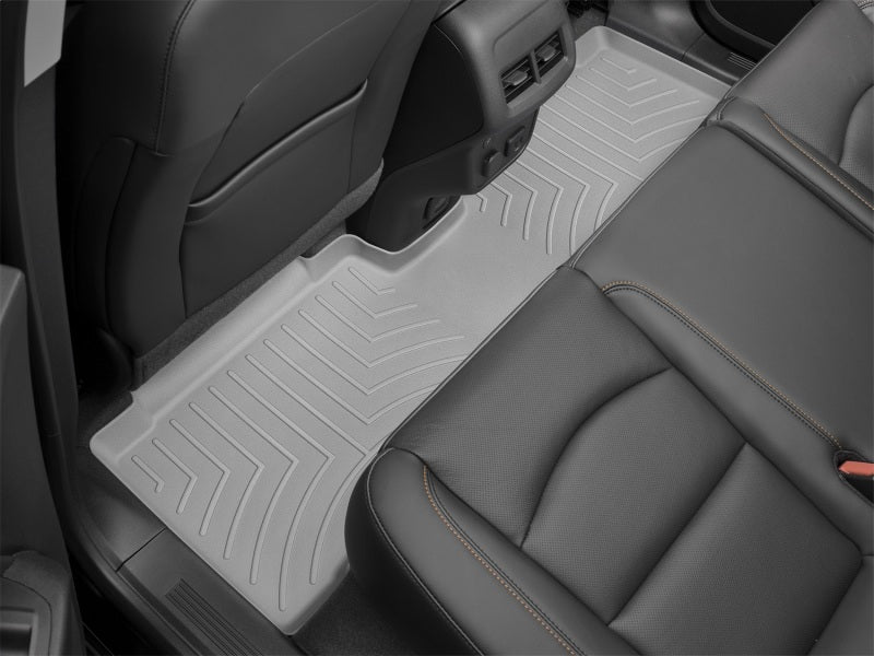 WeatherTech 2019+ Chevrolet Silverado 1500 Rear FloorLiner - Grey