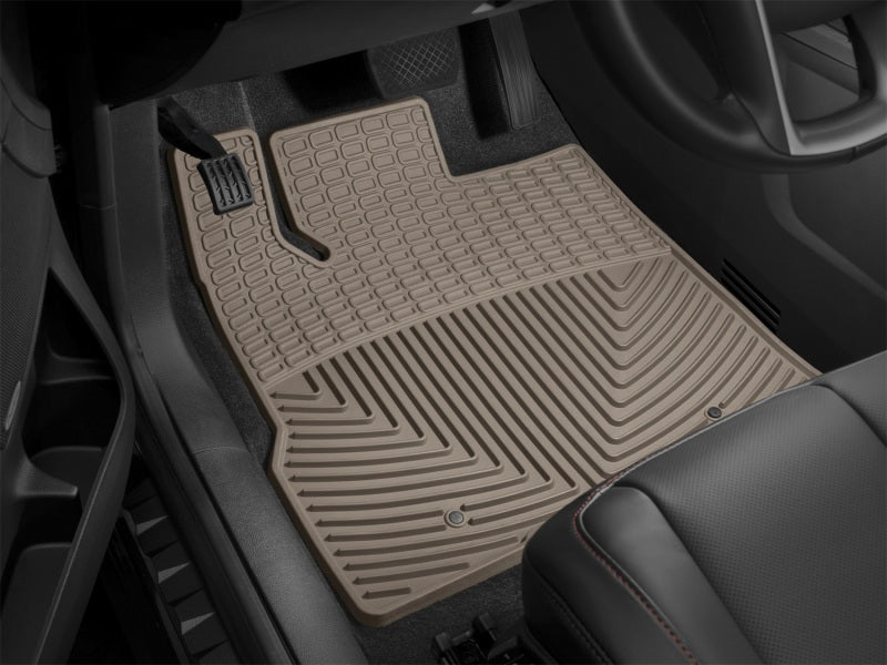 WT Rubber Mats - Front - Tan