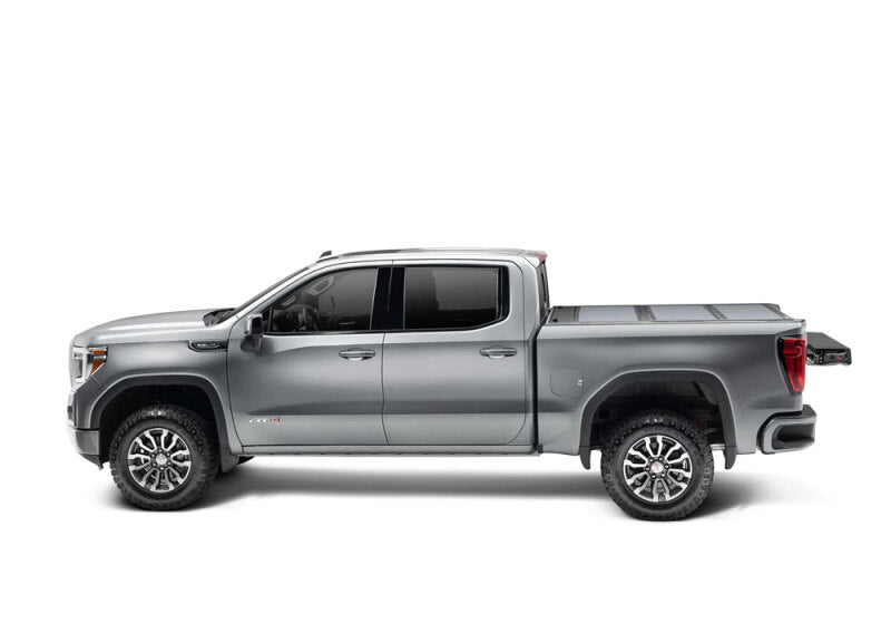 UnderCover 18-23 Chevy/GMC Silverado/Sierra 78in Fusion Bed Cover - Satin Steel Metallic