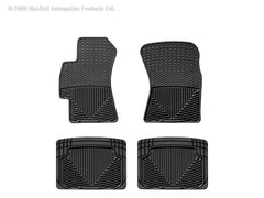 WT Rubber Mats - Rear - Blk