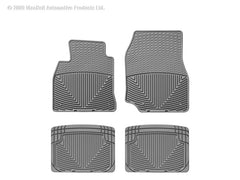 WT Rubber Mats - Rear - Grey