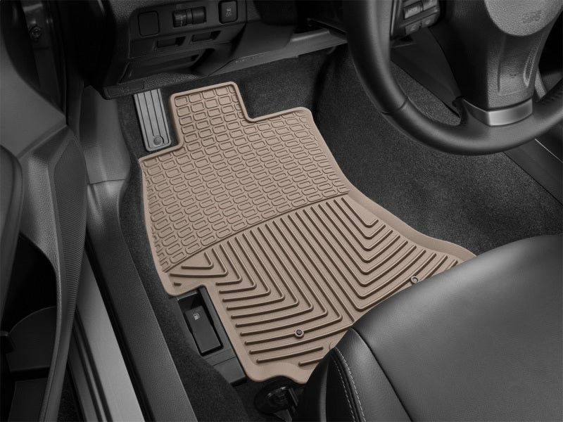 WeatherTech 16+ Subaru Crosstrek Front Rubber Mats - Tan | Juggernaut ...