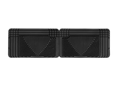 WeatherTech 96 GMC Rally Van Rear Rubber Mats - Black