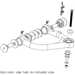 Camburg Chevy/GMC 1500 2WD/4WD 19-23 1.25in Performance Uniball Upper Arms