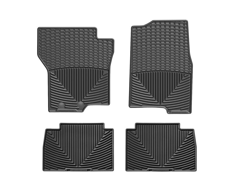 WT Rubber Mats - Rear - Blk