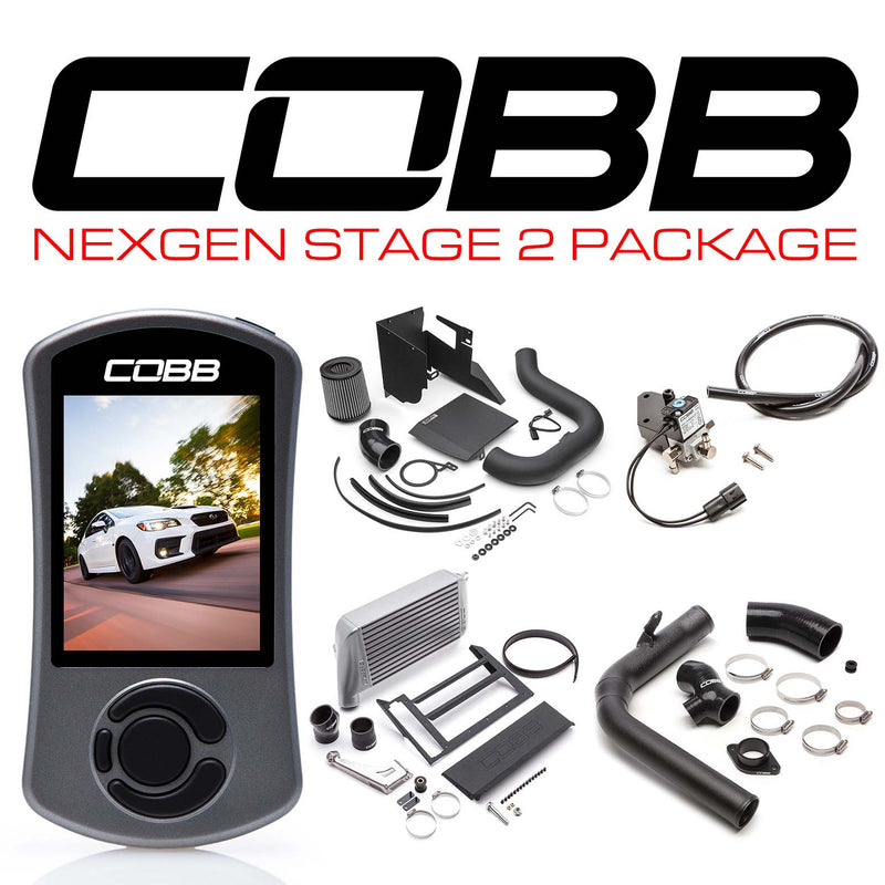 Cobb 15-21 Subaru WRX NexGen Stage 2 Power Package - Silver