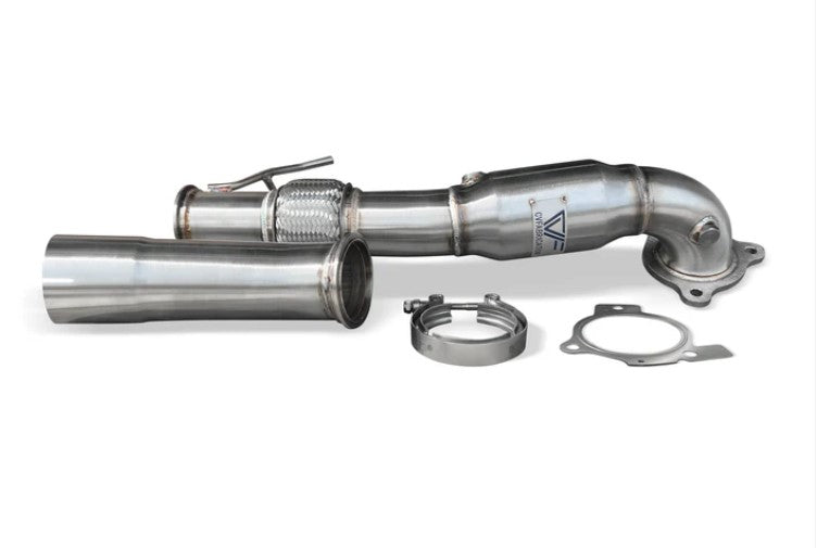 CVF 3" Stainless Steel Catted Downpipe (2022-2024 2.0L Ford Maverick; 2021-2023 2.0L Ford Bronco Sport; 2022-2023 2.0L Ford Escape)