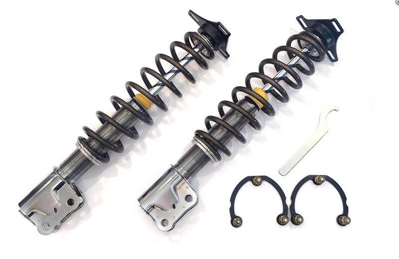 KellTrac S550 / S650 Mustang Long Travel Drag Coilovers, Front, PAIR