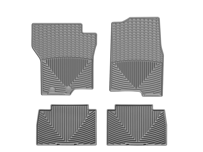 WT Rubber Mats - Rear - Grey