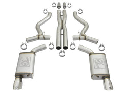 aFe 20-22 Audi RS6 Avant V8 4L(tt) MACH Force-Xp 3in to 2.5in 304 SS Cat-Back Exhaust w/Polished Tip