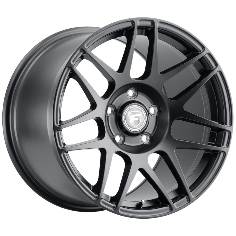 Forgestar F14 18x9 / 5x114.3 BP / ET35 / 6.4in BS Satin Black Wheel