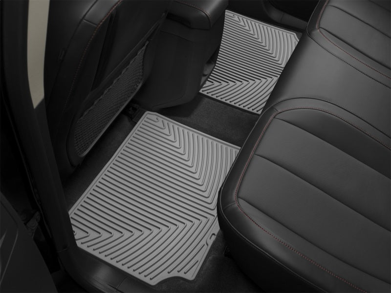 WeatherTech 2021+ Ford F-150 SuperCrew/Raptor Rear Rubber Mats - Grey