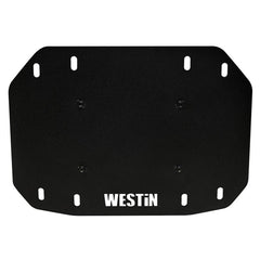 Westin 18-25 Wrangler JL Spare Tire Delete Plate - Tex. Blk