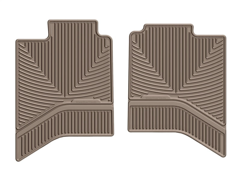 WeatherTech 02-14 Dodge Ram 1500 Rear Rubber Mats - Tan