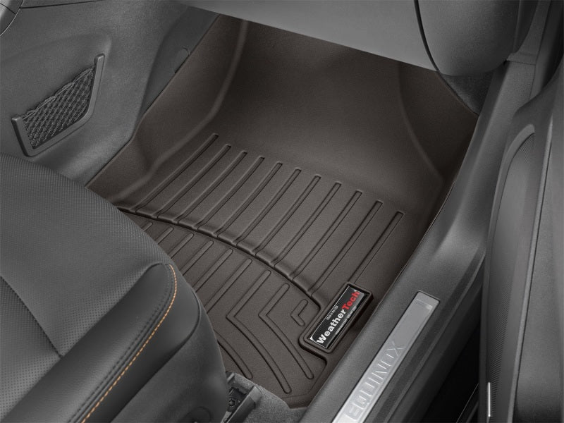 WeatherTech 2021+ Chrysler Pacifica Front FloorLiner - Cocoa