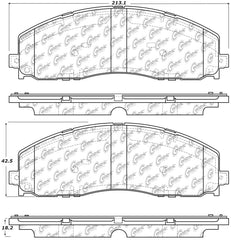 StopTech Ford 12-20 F-250/350 / 13-16 F-450 Front Truck & SUV Brake Pad