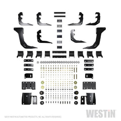 Westin 19-21 Ram 1500 Crew Cab R5 M-Series Wheel-to-Wheel Nerf Step Bars - Black