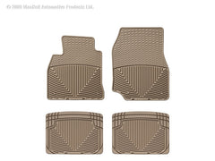 WT Rubber Mats - Rear - Tan