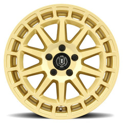 ICON Journey - 17x8 / 5x4.5 / +38mm / 6in BS - Gloss Gold Wheel