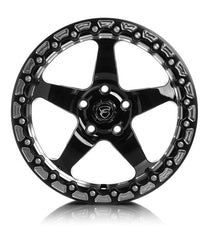 Forgestar D5 Beadlock 15x10 / 5x114.3 BP / ET50 / 7.5in BS Gloss Black Wheel