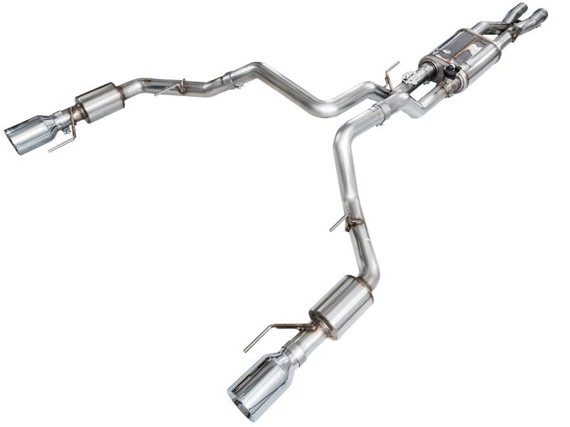 AWE Gen 3 Raptor R SwitchPath Exhaust  - Chrome Silver Tips