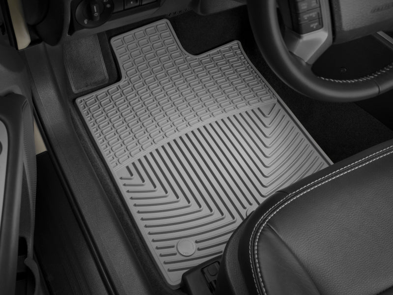 WT Rubber Mats - Rear - Grey