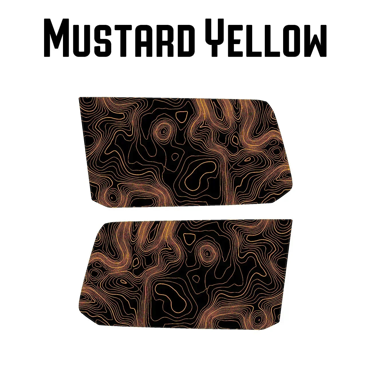 Topographic Rear Window Map Overlays V3 (Perforated) - 2025+ 4Runner ...
