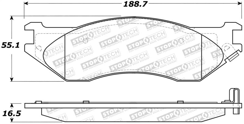 StopTech Street Brake Pads