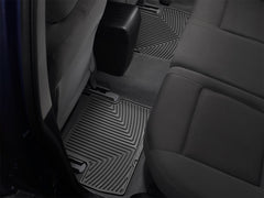 WeatherTech 12+ Chevrolet Sonic Rear Rubber Mats - Black