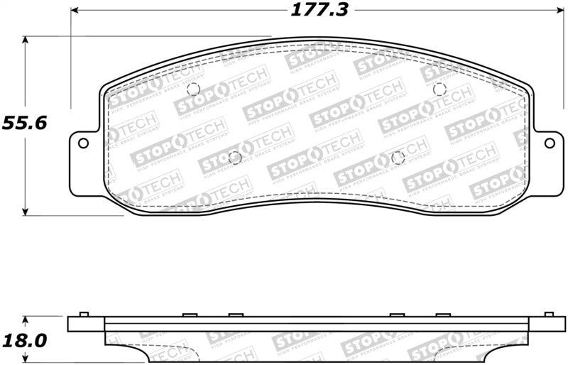 StopTech Street Brake Pads