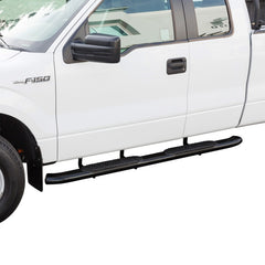 Westin 2009-2014 Ford F-150 SuperCab PRO TRAXX 5 Oval Nerf Step Bars - Black