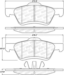 StopTech Street Brake Pads