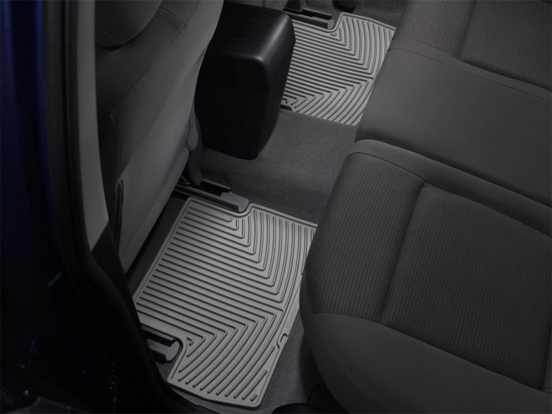 WeatherTech 12+ Ford Focus Rear Rubber Mats - Grey