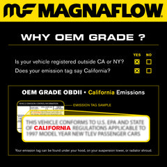 MagnaFlow Conv DF Astro 00-04 4.3L OEM